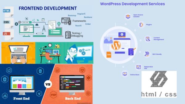 wordpress front end
